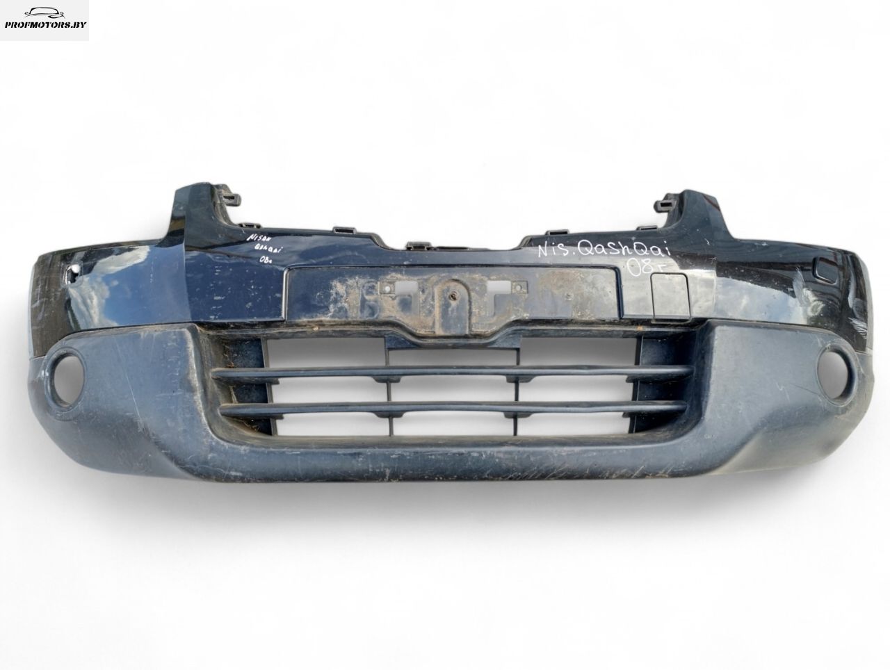 бампер передний Nissan Qashqai 1 поколение 2008 - фото №1