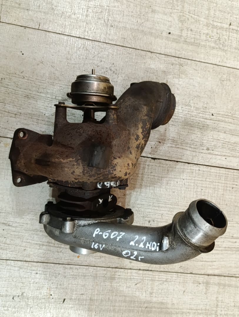 турбина Peugeot 607 1 поколение 2002, 2.2 л., дизель, GT1749P - фото №1