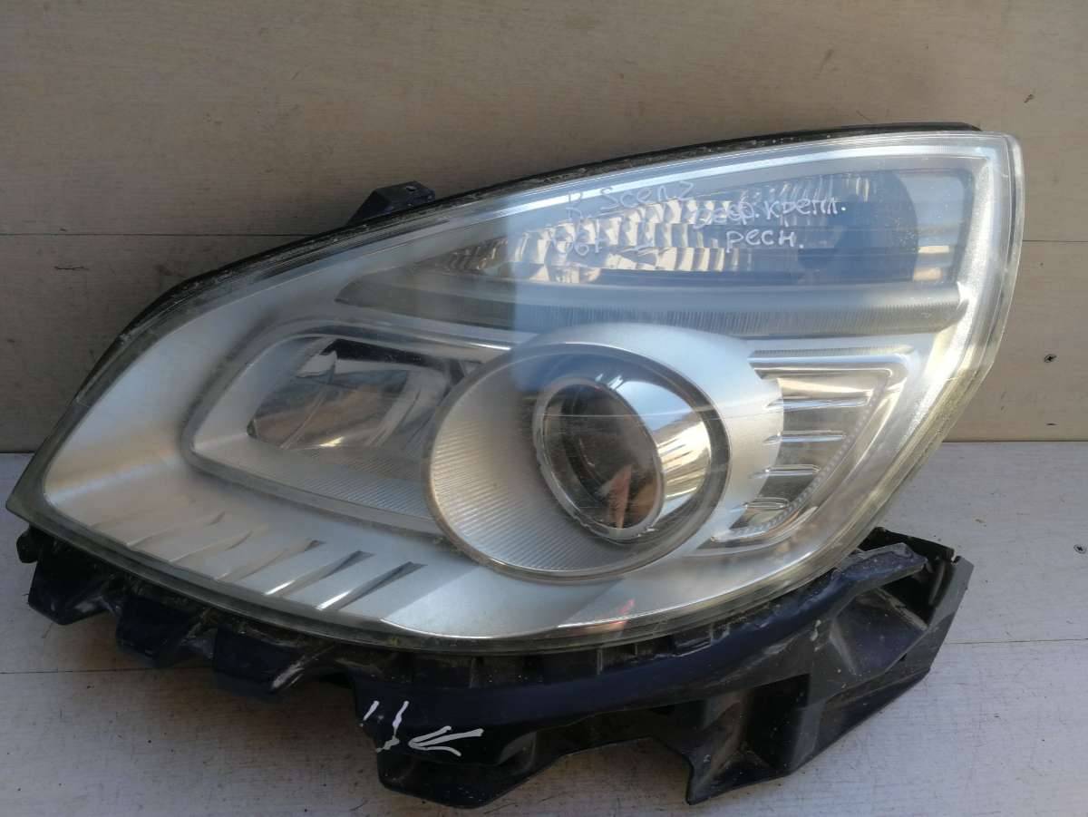 фара левая Renault Scenic 2 поколение 2006 - фото №1