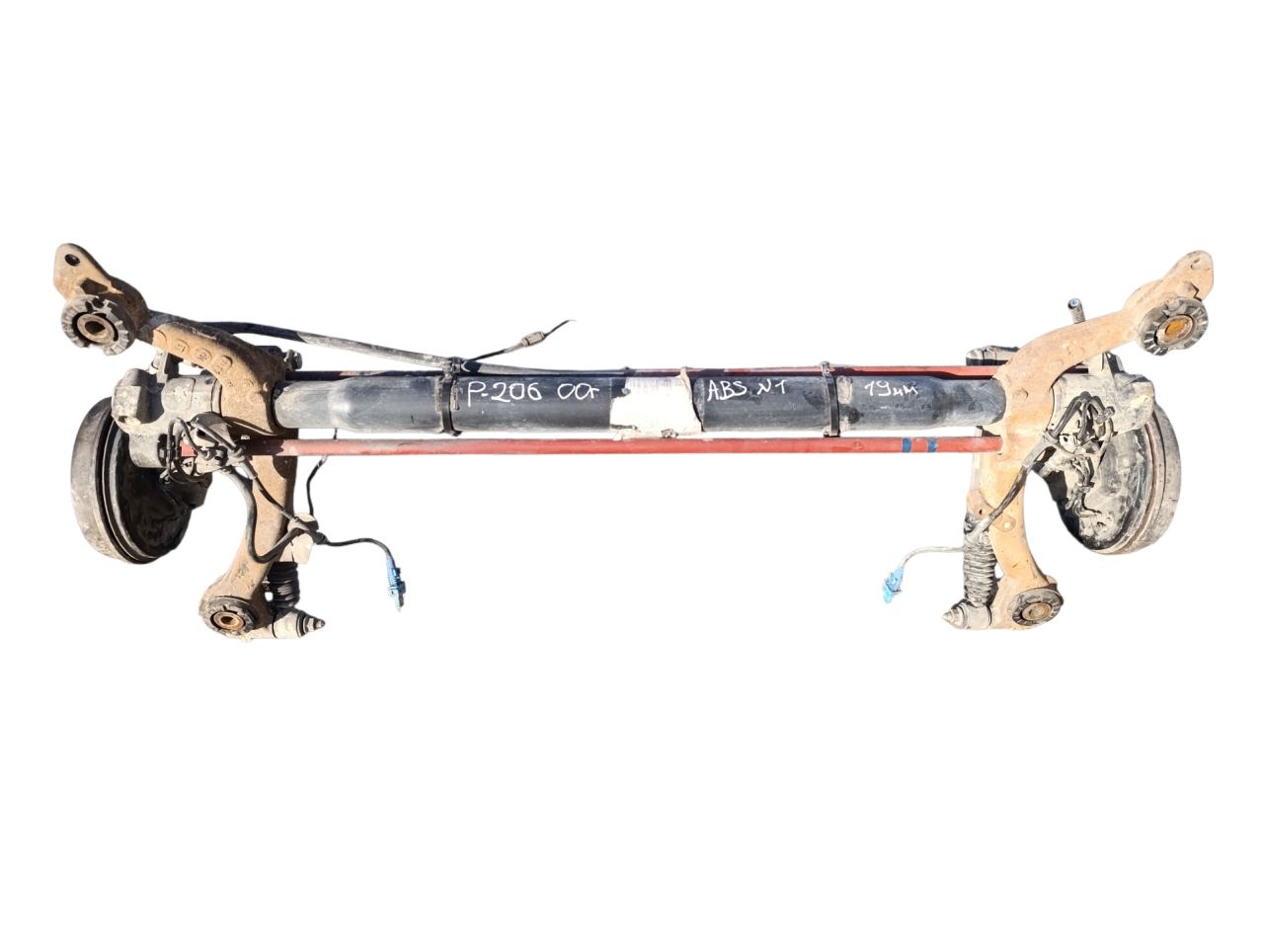 балка подвески задняя Peugeot 206 1 поколение 2000 - фото №1