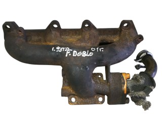 коллектор выпускной Fiat Doblo 1 поколение 2001, 1.9 л., дизель