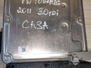 блок управления двигателем Volkswagen Touareg 2 поколение 2011, 3.0 л., дизель, хетчбэк 5 дв.