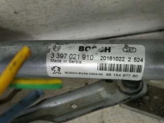 механизм стеклоочистителя (трапеция дворников) Peugeot 208 1 поколение 2016