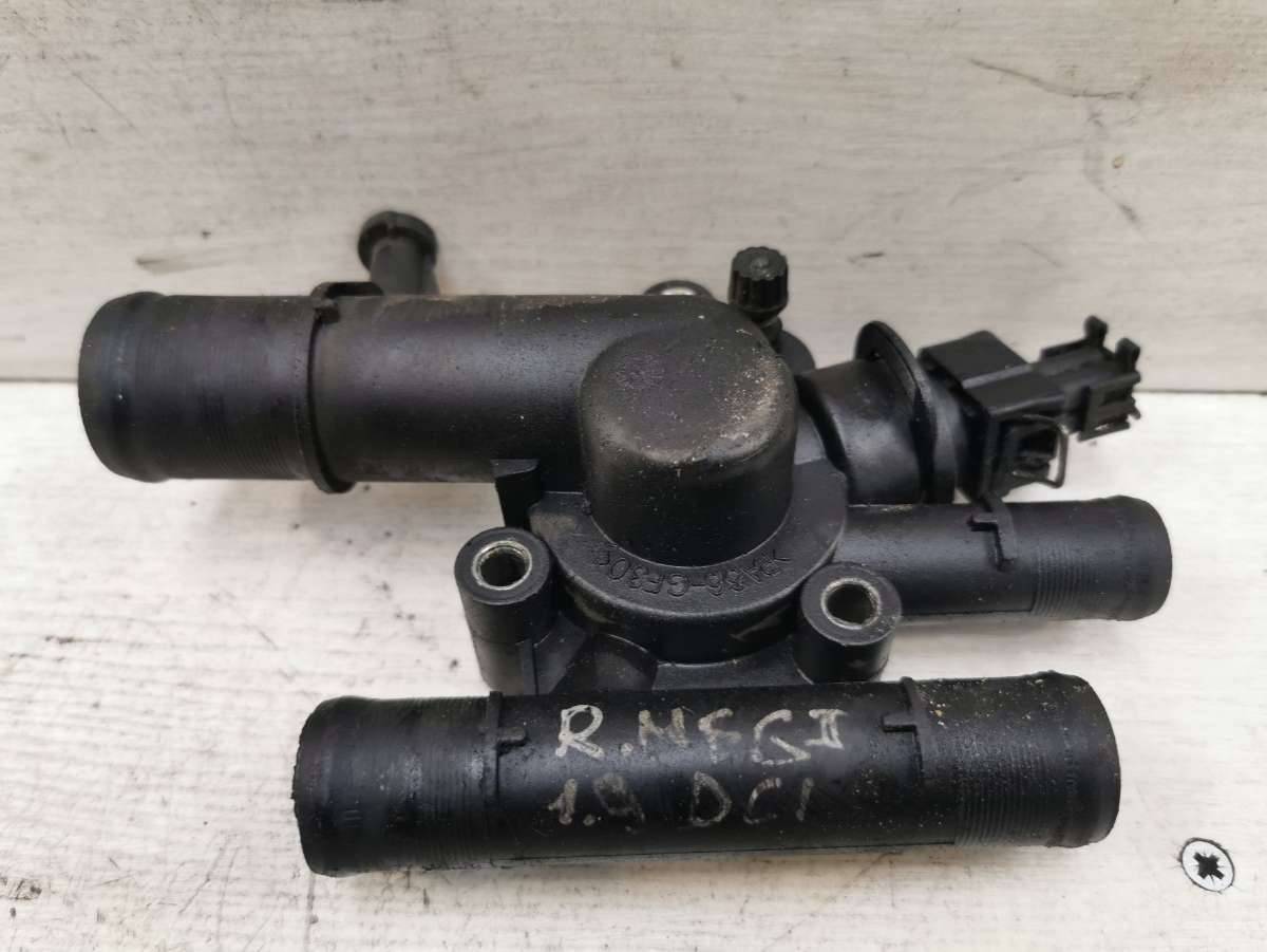 корпус термостата Renault Megane 2 поколение 2005, DCi, DCi - фото №1