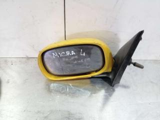 зеркало наружное левое Nissan Micra 1 поколение (K10) 1992, 1.5 л., дизель, хетчбэк 5 дв.