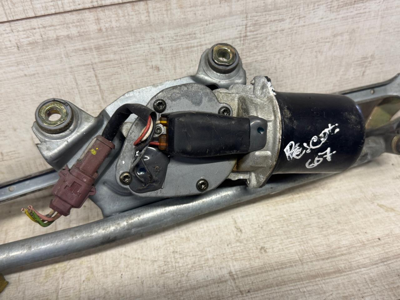 механизм стеклоочистителя (трапеция дворников) Peugeot 607 1 поколение 2003, 9629541780 - фото №1