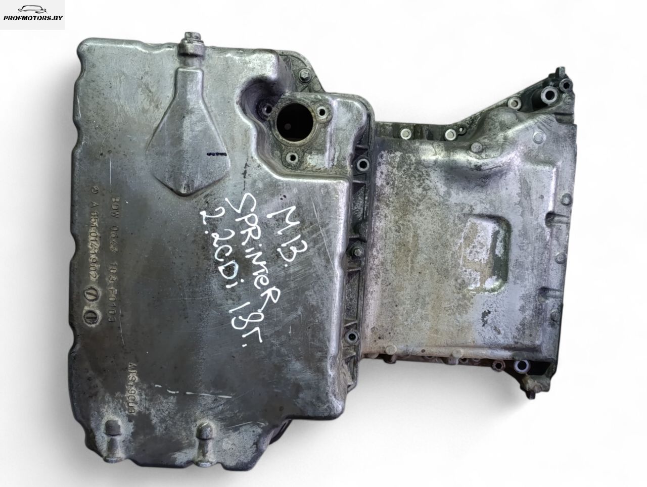 масляный поддон Mercedes-Benz Sprinter W907/W910 2018, 2.2 л., дизель - фото №1