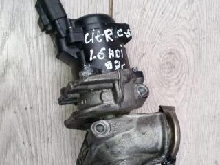 клапан EGR Citroen C5 1 поколение [рестайлинг] 2007, 1.6 л., дизель