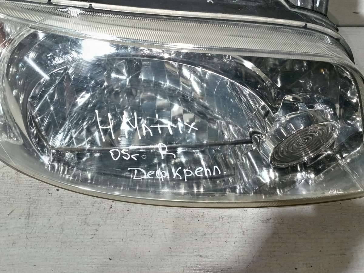 фара правая Hyundai Matrix 1 поколение 2005 - фото №1