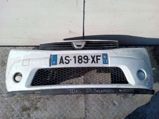 бампер передний Dacia Sandero 1 поколение 2010