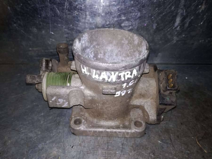 заслонка дроссельная Hyundai Elantra 2 поколение 1996, 1.6 л., бензин, седан - фото №1