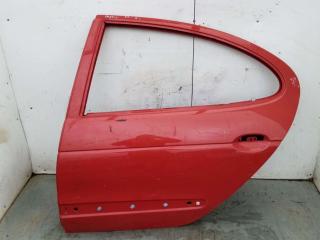 дверь задняя левая Renault Megane 1 поколение 1997, 1.9 л., дизель, хетчбэк 5 дв.