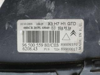 фара левая Citroen C5 1 поколение [рестайлинг] 2006