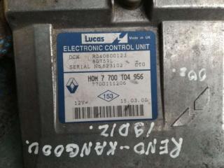 блок управления двигателем Renault Kangoo 1 поколение 2000, 1.9 л., дизель, хетчбэк 5 дв.