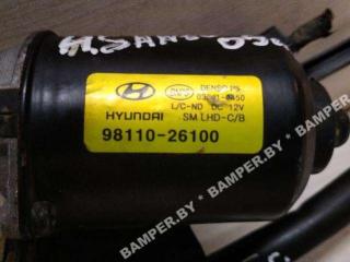 механизм стеклоочистителя (трапеция дворников) Hyundai Santa Fe 1 поколение [рестайлинг] 2005