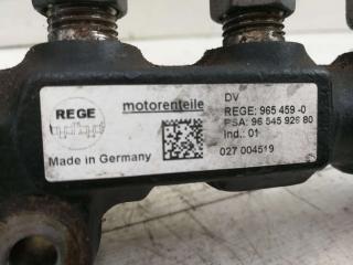 топливная рампа Citroen C4 1 поколение 2009, 1.6 л., HDi, дизель