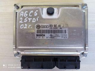 блок управления двигателем Audi A6 C5 [рестайлинг] 2002, 2.5 л., дизель, седан
