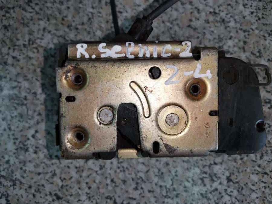 замок двери задней левой Renault Scenic 2 поколение 2004 - фото №1