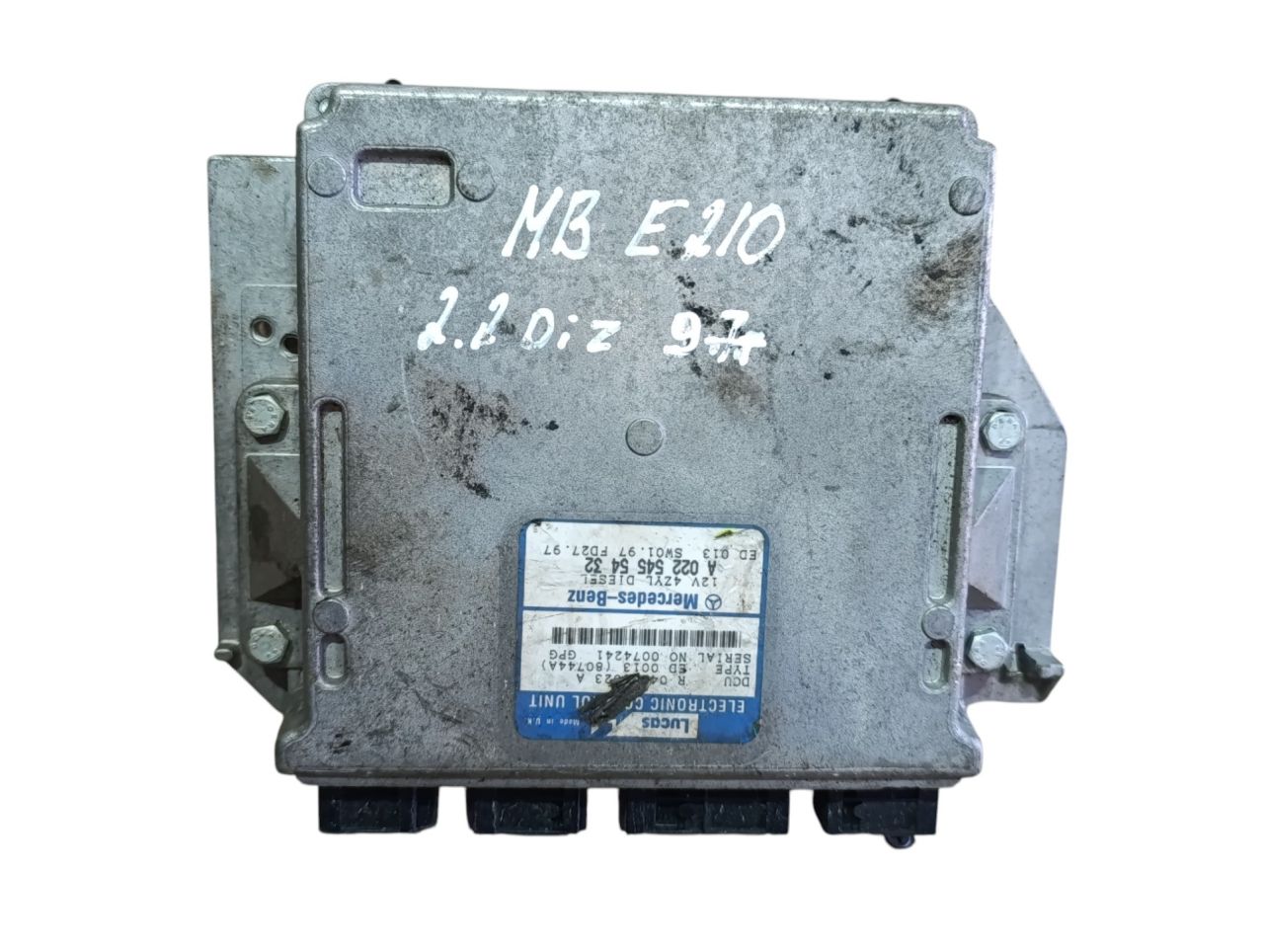 блок управления двигателем Mercedes-Benz E-Класс W210/S210 1997, 2.2 л., дизель, A0225455432 - фото №1