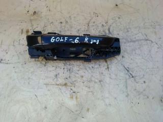 ручка наружная задняя правая Volkswagen Golf 5 поколение 2008, 1.6 л., бензин, хетчбэк 5 дв.