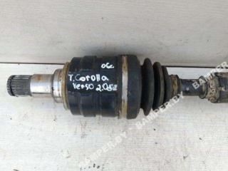 полуось передняя левая (приводной вал, ШРУС) Toyota Corolla Verso 2 поколение AR10 2006, 2.0 л., дизель