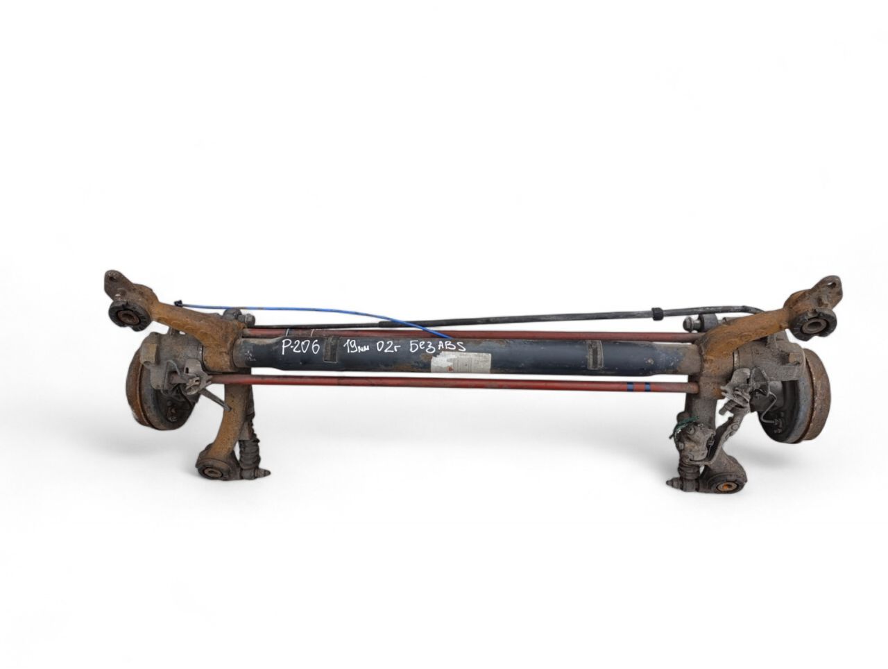 балка подвески задняя Peugeot 206 1 поколение 2002 - фото №1