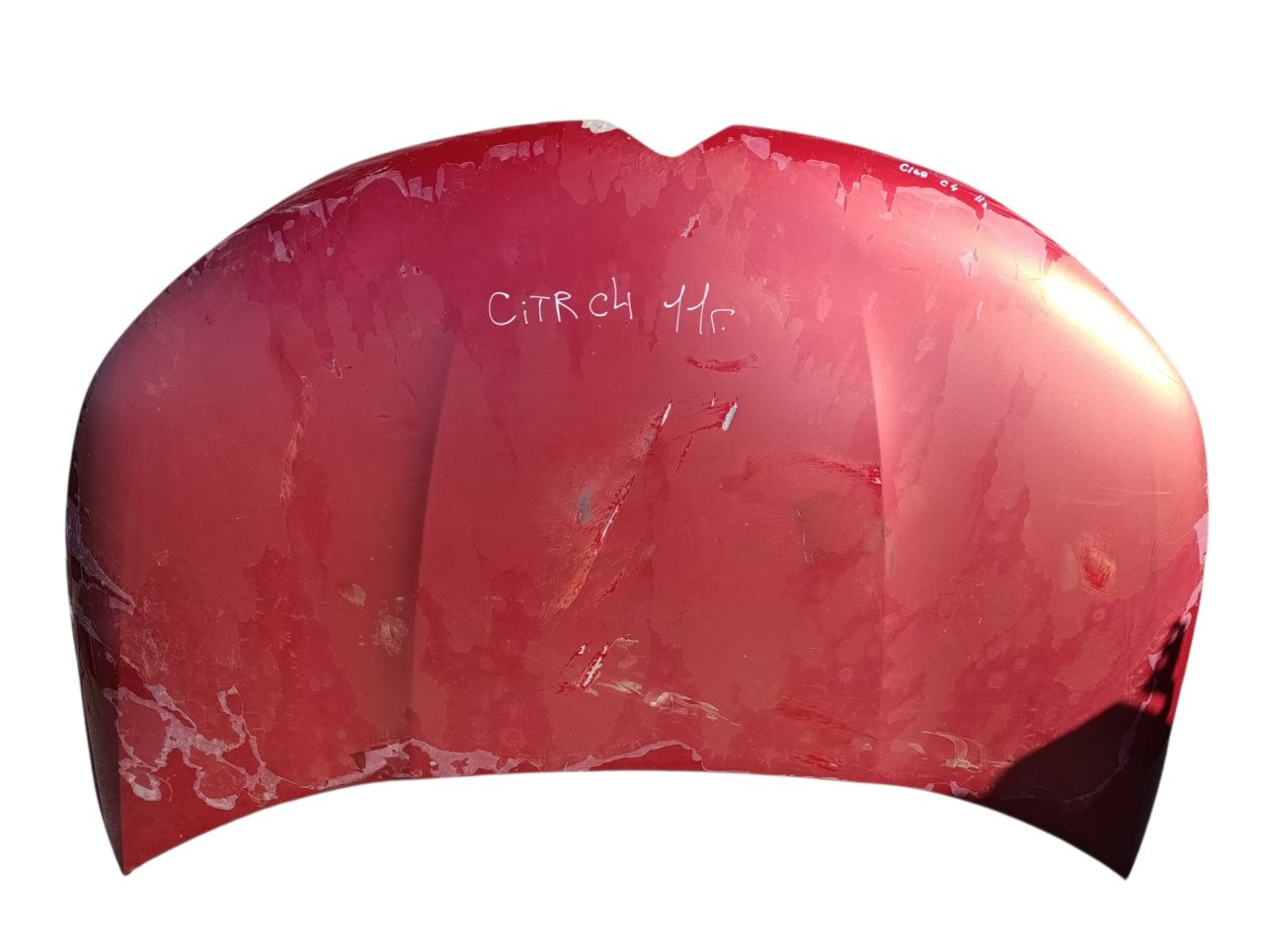 капот Citroen C4 2 поколение 2011 - фото №1