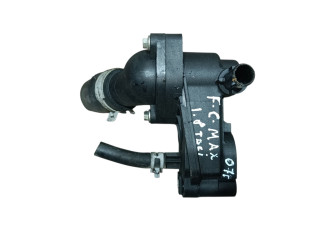 фланец (тройник) системы охлаждения Ford C-Max 1 поколение 2007, 1.8 л., дизель