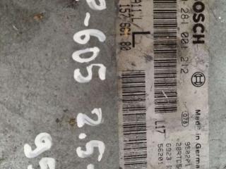 блок управления двигателем Peugeot 605 1 поколение [рестайлинг] 1995, 2.5 л., дизель, седан