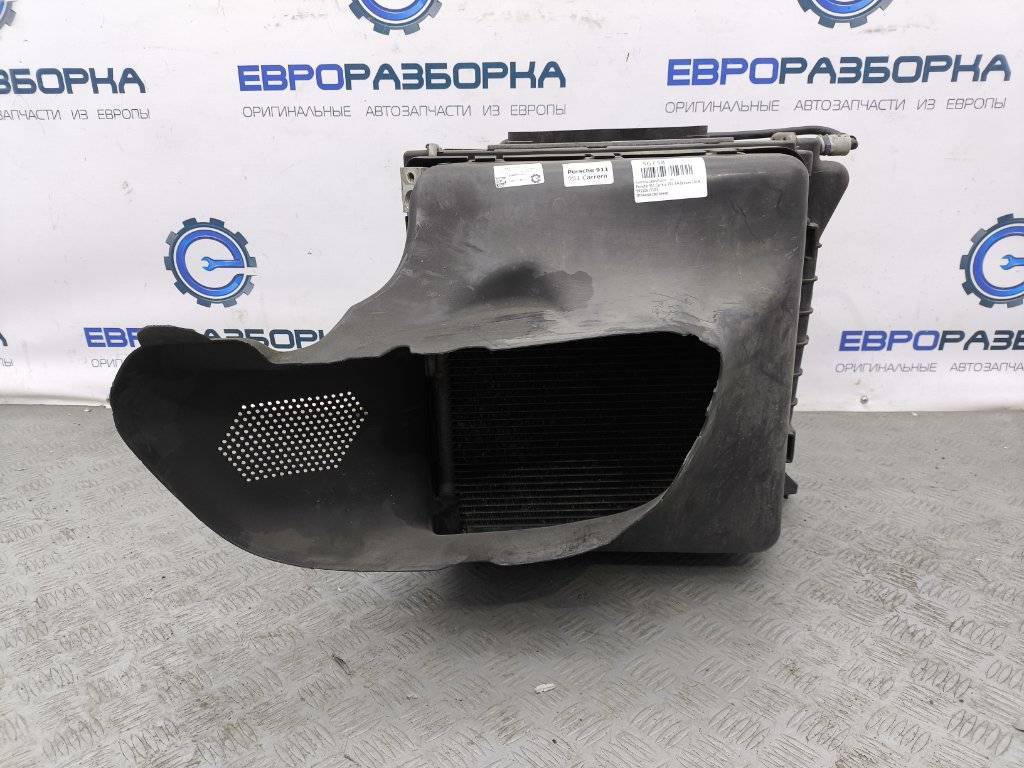 кассета радиаторов Porsche 911 991 2014, 3.4 л., бензин, АКПП, задний привод, 99110613103 - фото №1