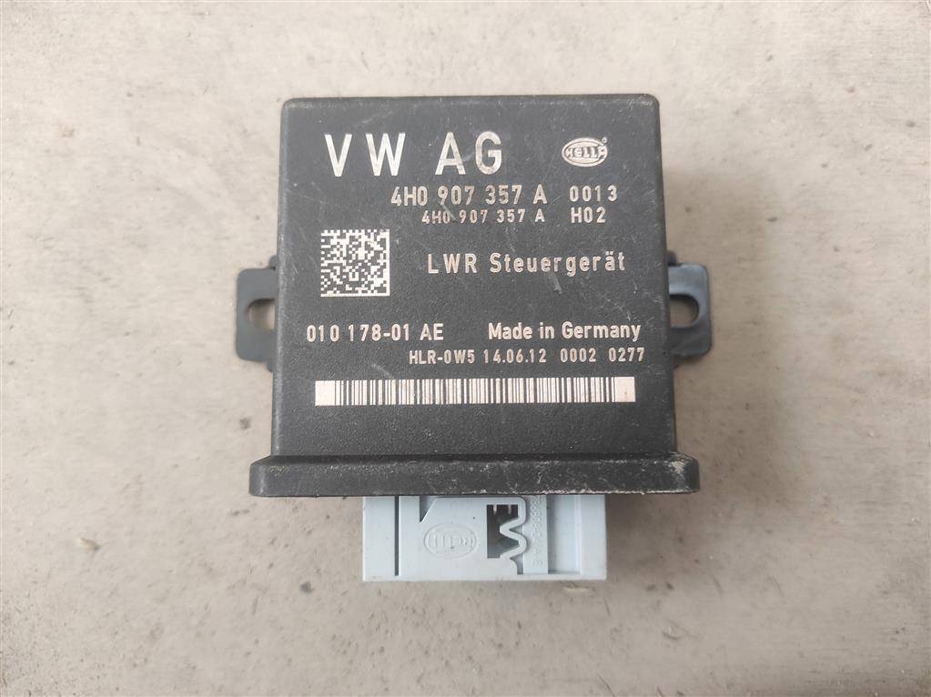 блок управления светом Audi A8 D4/4H 2012, 3.0 л., TDi, дизель, АКПП, передний привод, 4H0907357A, 4H0907357B - фото №1