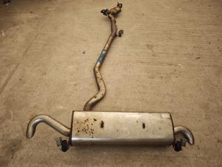 Выхлоп глушитель Audi Q7 4M [рестайлинг] 2020, 3.0 л., TDi, DHXA, дизель, АКПП, полный привод, правый руль, 4M4253611G, 4G0131703AL