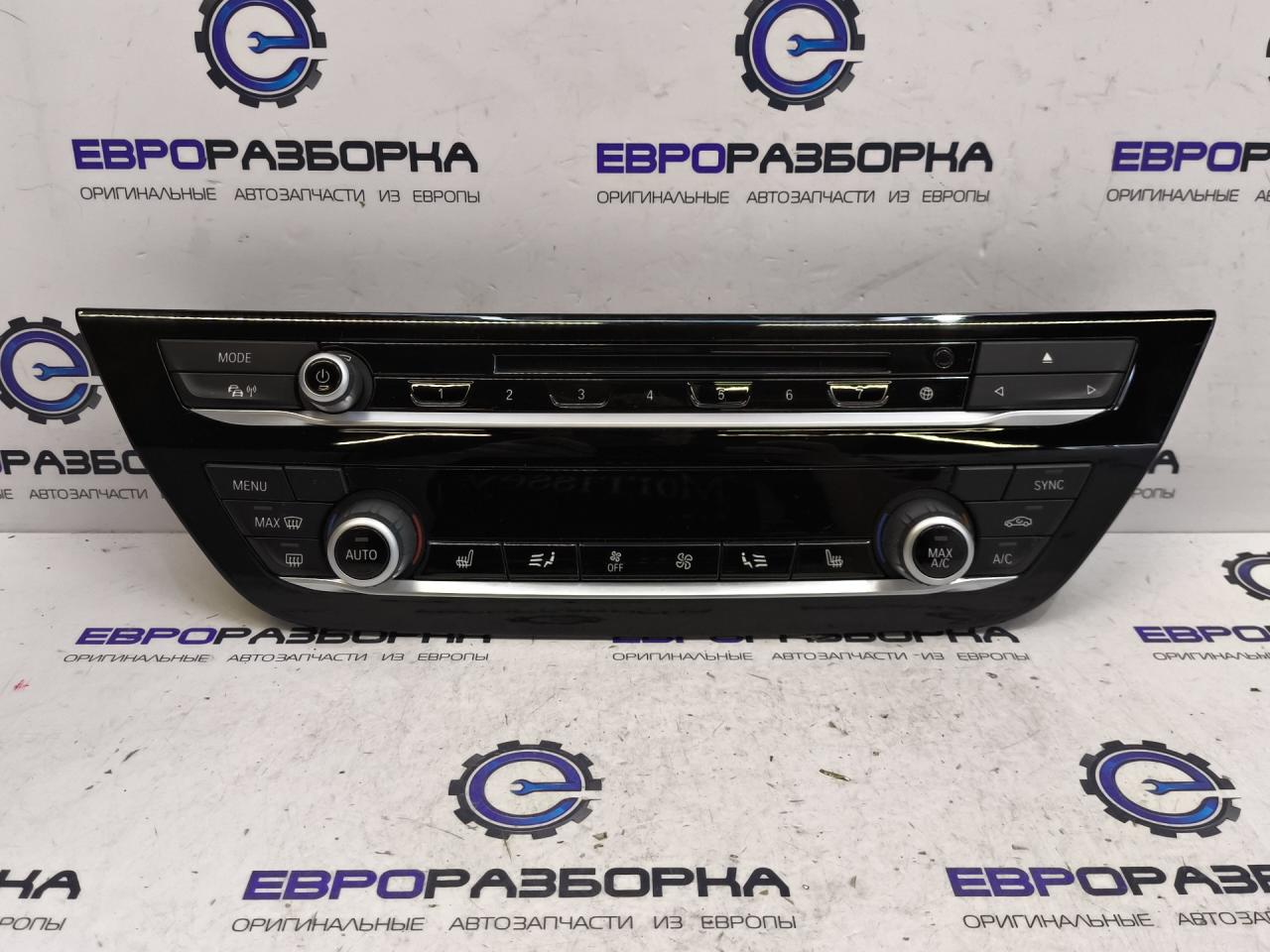Панель климат-контроля BMW X3 G01 2019, 2.0 л., B48 B20 A, бензин, АКПП, 475 black-sapphire metallic, полный привод, правый руль, 7951985, 5A4A4A9, 7947701, 7939449, 5A4A4A9 - фото №1