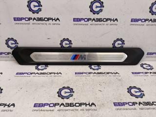 накладка на порог внутренняя BMW X3 G01 2019, 2.0 л., B48 B20 A, бензин, АКПП, 475 black-sapphire metallic, полный привод, правый руль, 8068487, 51478068487