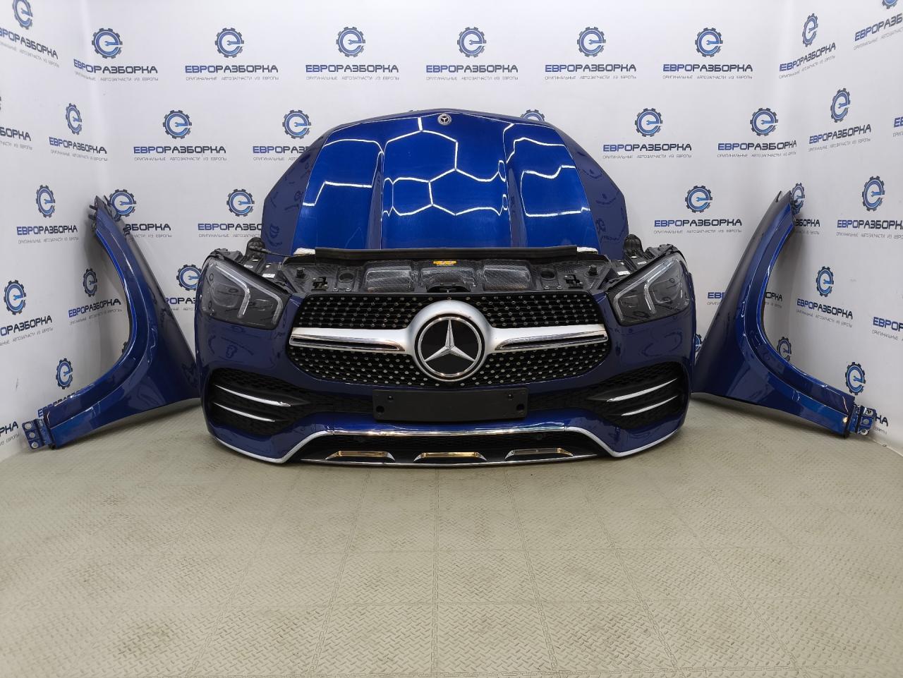 передняя часть (ноускат) Mercedes-Benz GLE V167 2019, 2.0 л., CDi, OM 654.920, дизель, АКПП, 896, внедорожник 5 дв., полный привод, правый руль - фото №1