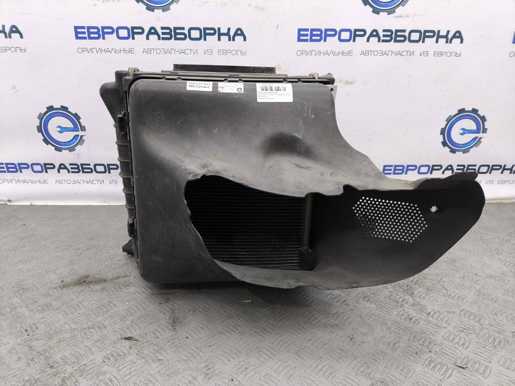 кассета радиаторов Porsche 911 991 2014, 3.4 л., бензин, АКПП, задний привод, 99110613203 - фото №1