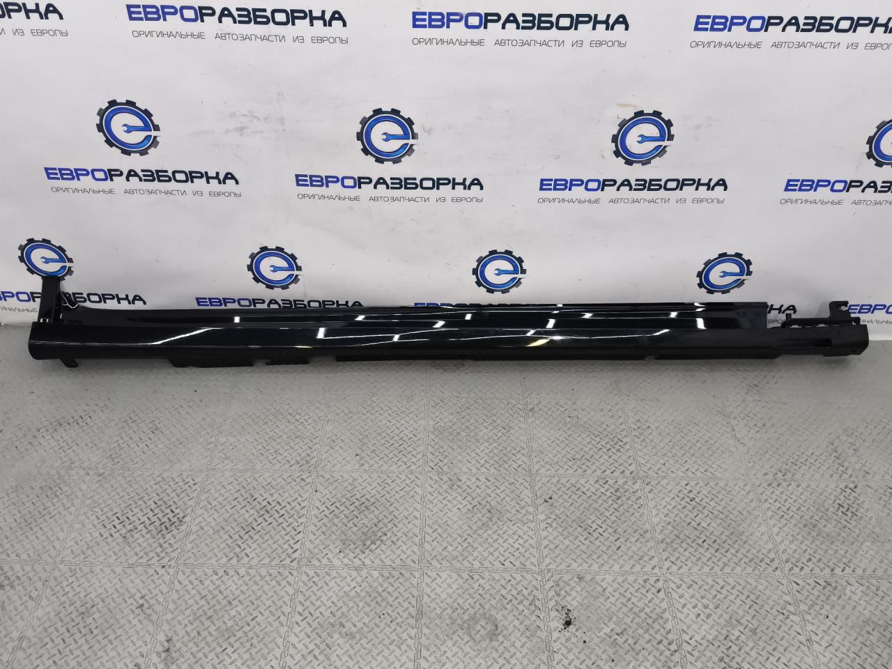 накладка на порог BMW X3 G01 2019, 2.0 л., B48 B20 A, бензин, АКПП, 475 black-sapphire metallic, полный привод, правый руль, 51778091996, 8091996 - фото №1