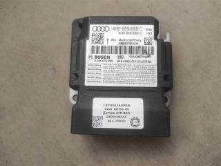 датчик удара Audi A8 D4/4H 2012, 3.0 л., TDi, дизель, АКПП, передний привод, 4H0959655C, 0285010856, 4H0959655C