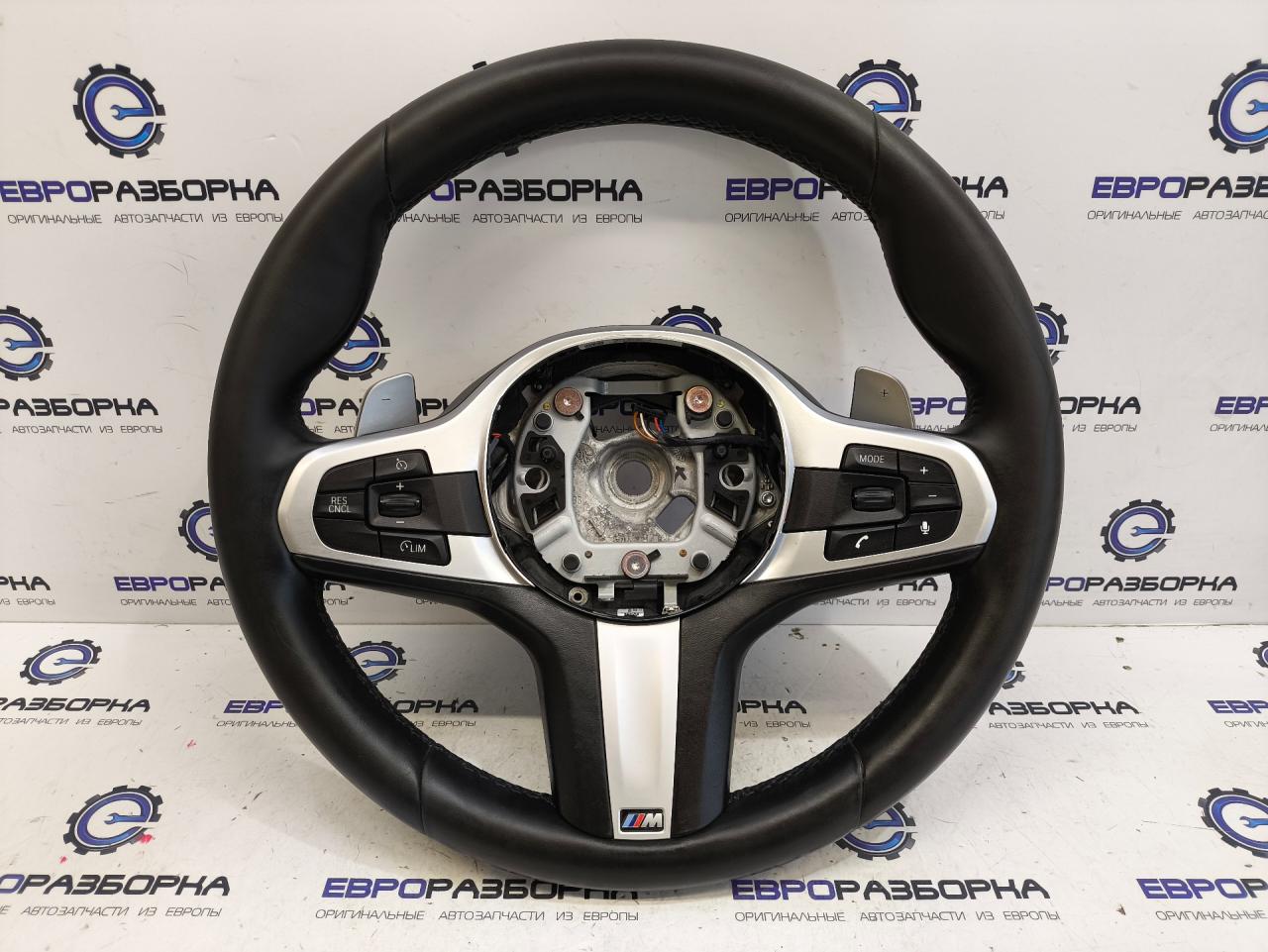 руль BMW X3 G01 2019, 2.0 л., B48 B20 A, бензин, АКПП, 475 black-sapphire metallic, полный привод, правый руль, 8094542, 8094542 - фото №1