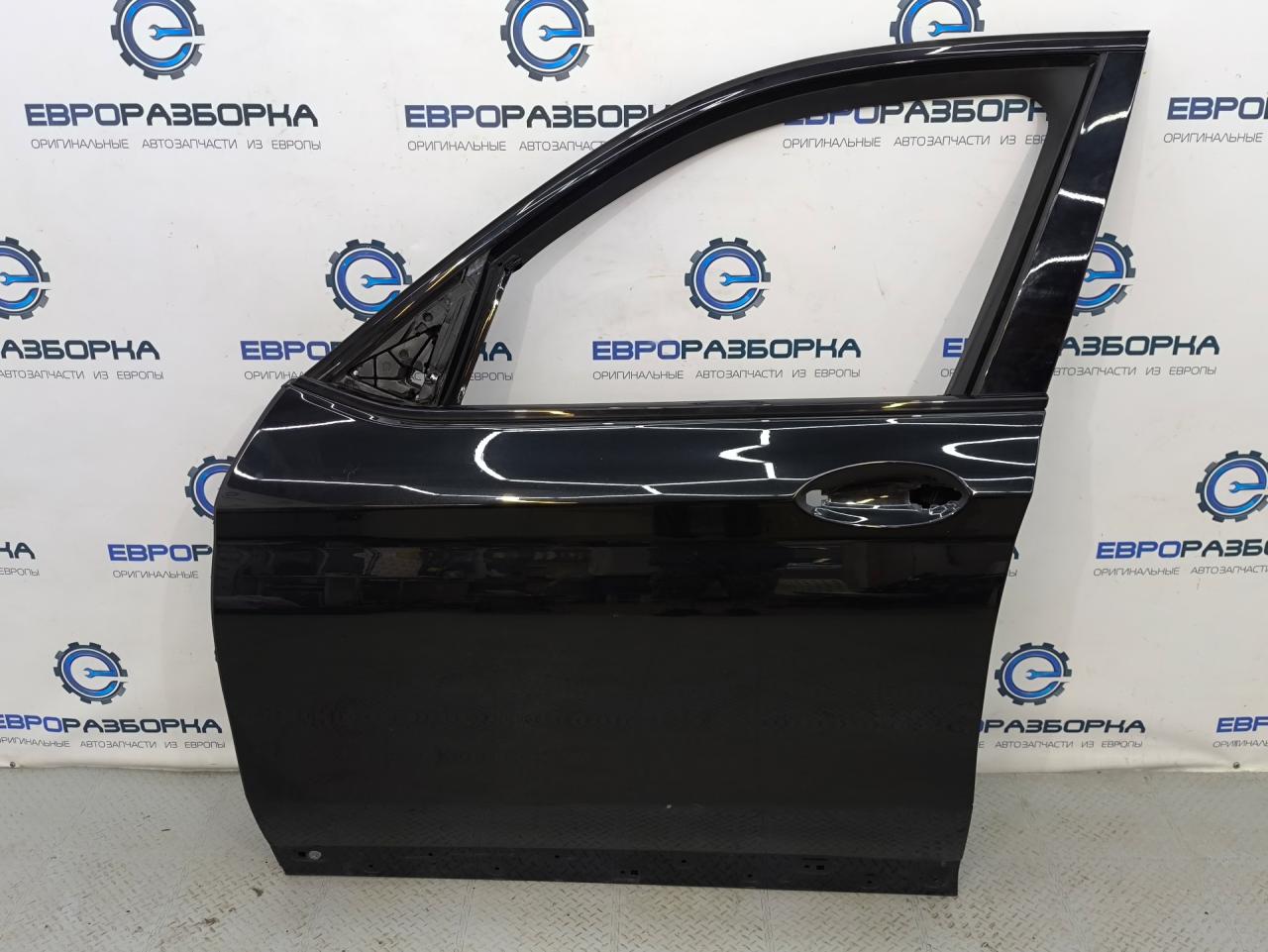 дверь передняя левая BMW X3 G01 2019, 2.0 л., B48 B20 A, бензин, АКПП, 475 black-sapphire metallic, полный привод, правый руль, 7465527, 7465527 - фото №1
