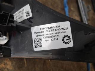 Накладки Mercedes-Benz CLS AMG C218 2013, 5.5 бензин, АКПП, купе, задний привод, правый руль, A2186806971, A2186800671, A2186804701, A2186804801, A2186806971