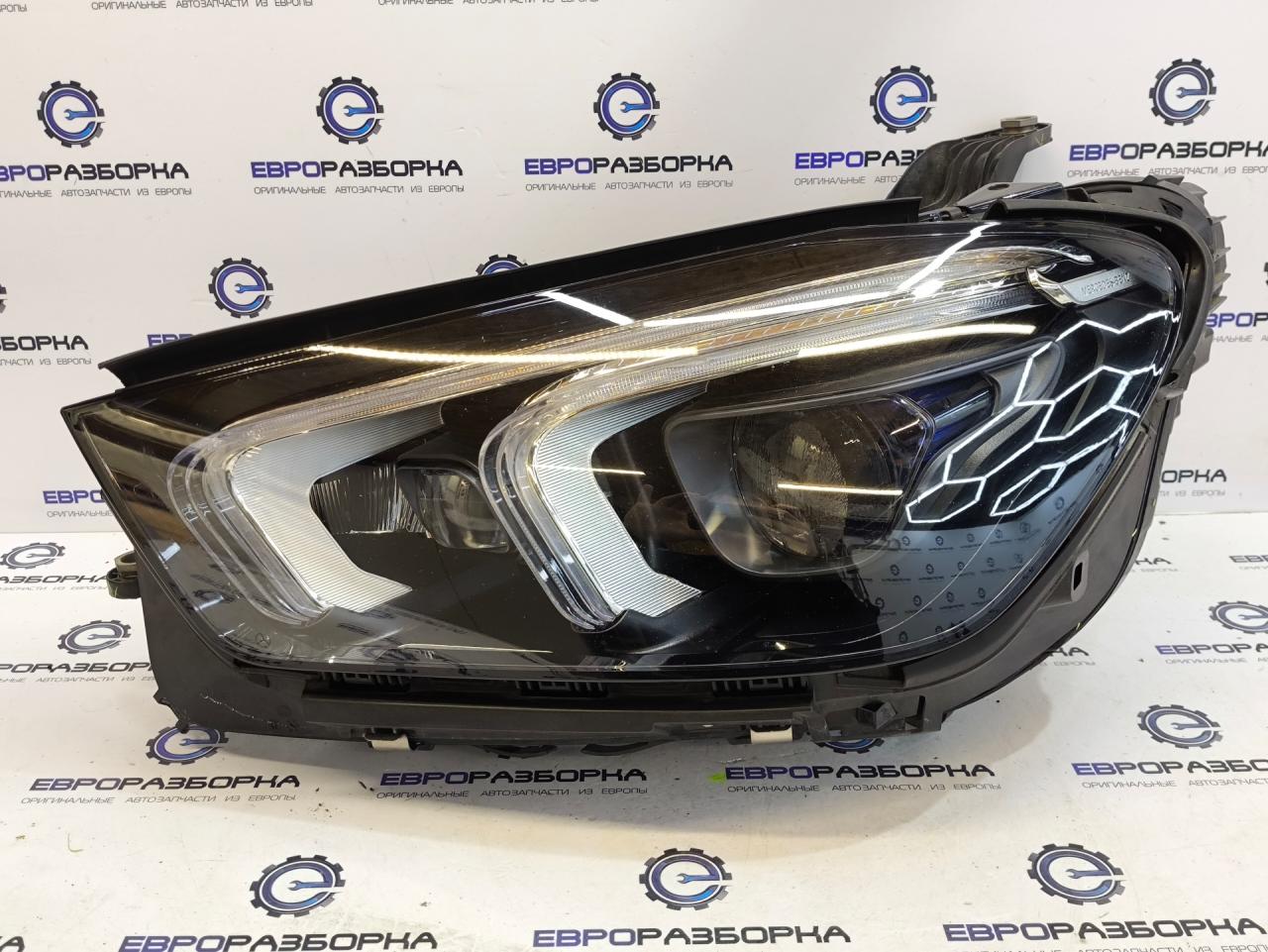 фара левая Mercedes-Benz GLE V167 2019, 2.0 л., CDi, OM 654.920, дизель, АКПП, 896, внедорожник 5 дв., полный привод, правый руль, A1679064104, A1679066504, A1679065111 - фото №1