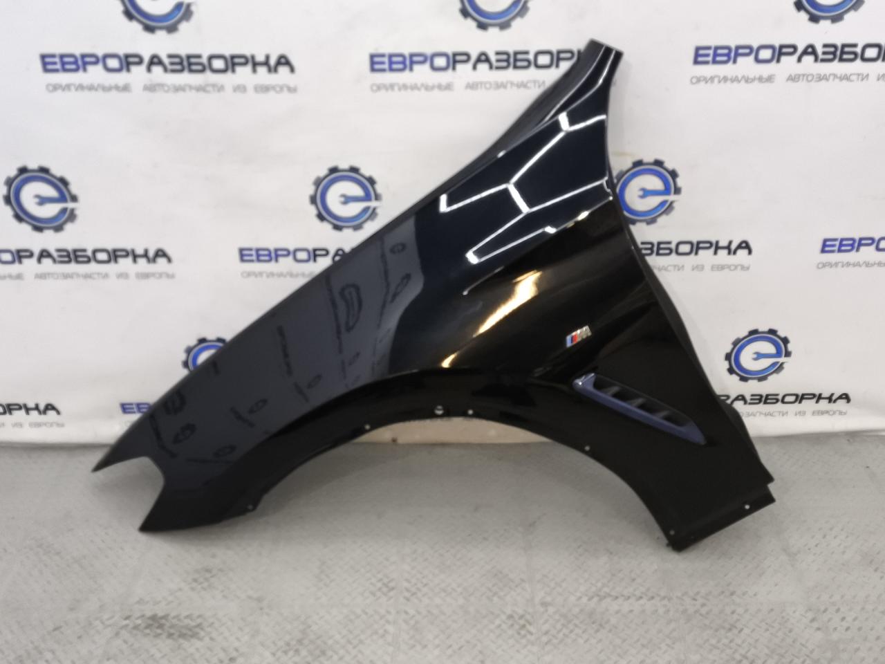 крыло переднее левое BMW X3 G01 2019, 2.0 л., B48 B20 A, бензин, АКПП, 475 black-sapphire metallic, полный привод, правый руль, 41007491383, 7491383 - фото №1