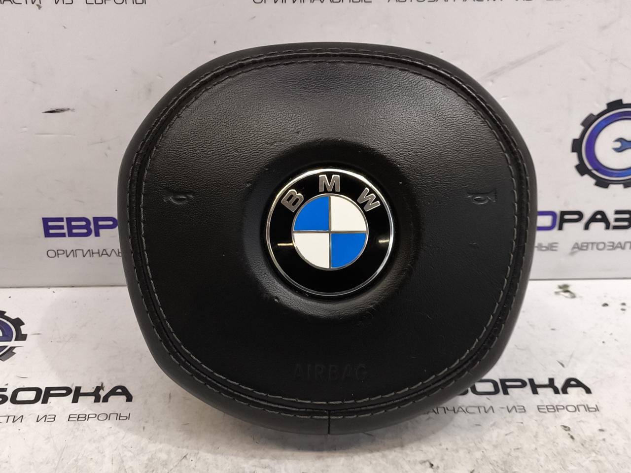 подушка безопасности водителя BMW 8 серия G14/G15 G15 2019, 3.0 л., B57 D30 B, дизель, АКПП, black sapphire metallic, купе, полный привод, правый руль, 8094575, 32308094575 - фото №1