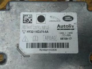 блок AirBag Land Rover Range Rover Sport 2 поколение L494 2017, 3.0 л., дизель, АКПП, передний привод, правый руль, HY3214D374AA, LR081400
