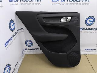 обшивка двери задняя левая Volvo XC40 1 поколение 2020, 1.5 л., бензин, denim blue, полный привод, правый руль, 31407709