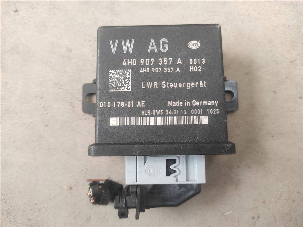 блок управления светом Audi A8 D4/4H 2012, 3.0 л., TDi, дизель, АКПП, передний привод, 4H0907357A, 4H0907357B - фото №1