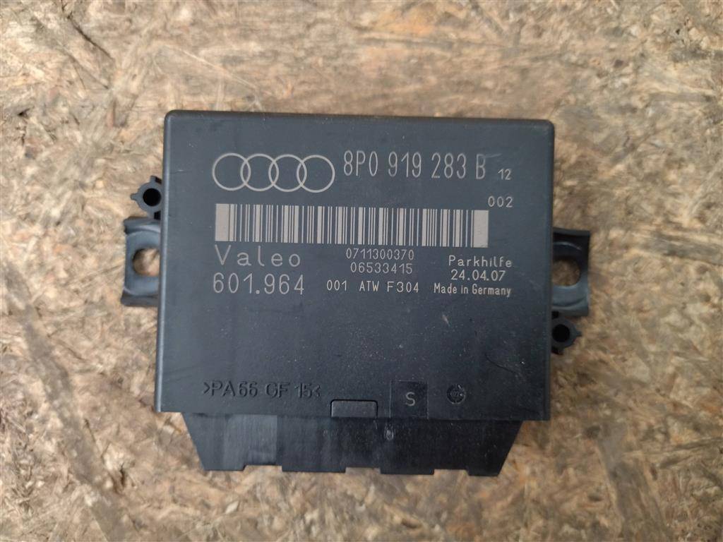 блок управления парктрониками Audi R8 42 420 2008, 4.2 л., TFSI, BYH, бензин, АКПП, купе, передний привод, 8P0919283B, 8P0919283B - фото №1