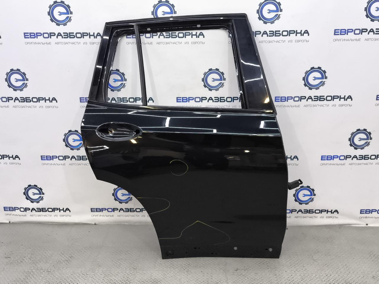дверь задняя правая BMW X3 G01 2019, 2.0 л., B48 B20 A, бензин, АКПП, 475 black-sapphire metallic, полный привод, правый руль, 41007465534, 7465534 - фото №1