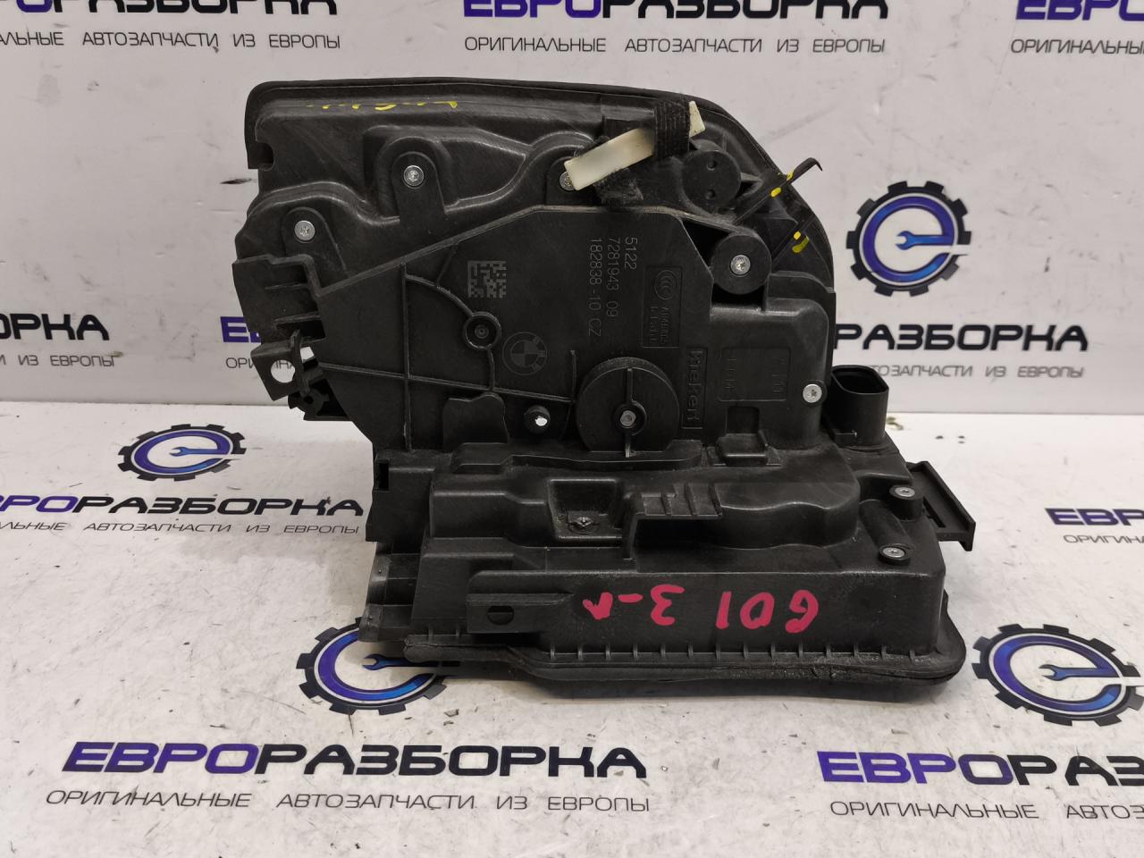 замок двери задней левой BMW X3 G01 2019, 2.0 л., B48 B20 A, бензин, АКПП, 475 black-sapphire metallic, полный привод, правый руль, 51227281943, 7281943 - фото №1